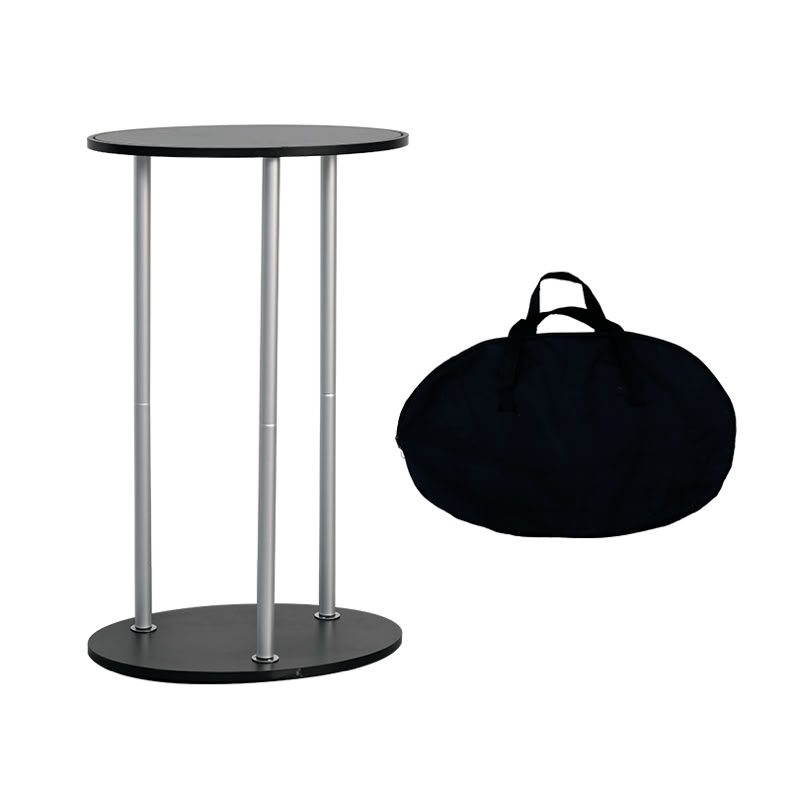 Oval portable display counter Frame and Shipping Bag